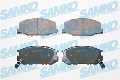 5SP553 SAMKO Комплект тормозных колодок, дисковый тормоз