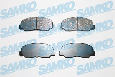 5SP314 SAMKO Комплект тормозных колодок, дисковый тормоз