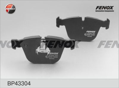 BP43304 FENOX Комплект тормозных колодок, дисковый тормоз
