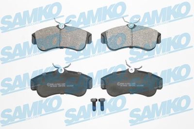 5SP355 SAMKO Комплект тормозных колодок, дисковый тормоз