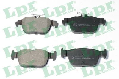 05P2277 LPR Комплект тормозных колодок, дисковый тормоз