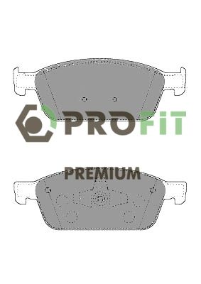 50054416 PROFIT Комплект тормозных колодок, дисковый тормоз