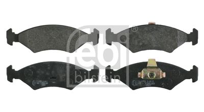 16040 FEBI BILSTEIN Комплект тормозных колодок, дисковый тормоз
