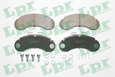 05P415 LPR Комплект тормозных колодок, дисковый тормоз