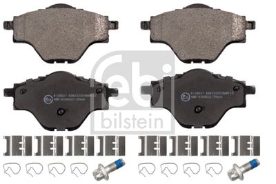 116242 FEBI BILSTEIN Комплект тормозных колодок, дисковый тормоз