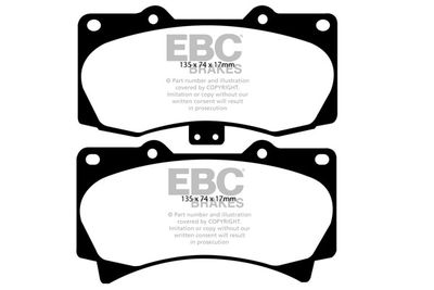 DP41759R EBC Brakes Комплект тормозных колодок, дисковый тормоз