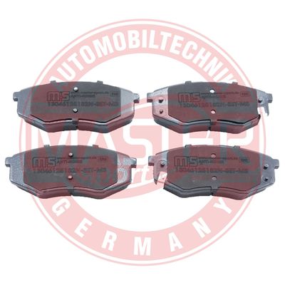 13046125182NSETMS MASTER-SPORT GERMANY Комплект тормозных колодок, дисковый тормоз