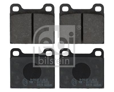 16290 FEBI BILSTEIN Комплект тормозных колодок, дисковый тормоз