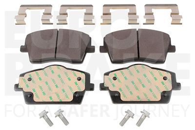 5502224835 EUROBRAKE Комплект тормозных колодок, дисковый тормоз