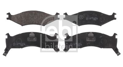 16558 FEBI BILSTEIN Комплект тормозных колодок, дисковый тормоз