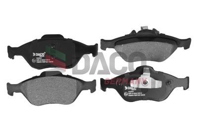 322557 DACO Germany Комплект тормозных колодок, дисковый тормоз