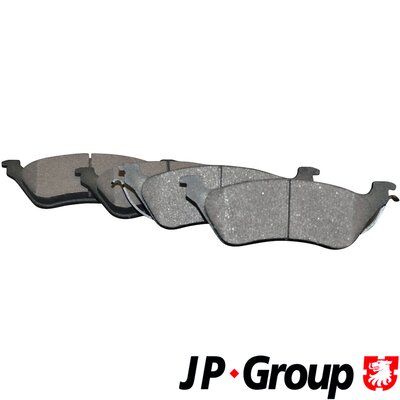 5063700210 JP GROUP Комплект тормозных колодок, дисковый тормоз