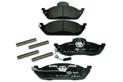 8DB355008661 HELLA Комплект тормозных колодок, дисковый тормоз