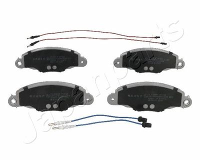 PA0631AF JAPANPARTS Комплект тормозных колодок, дисковый тормоз