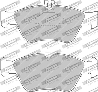 FCP1049H FERODO RACING Комплект тормозных колодок, дисковый тормоз