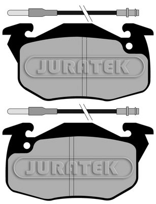 JCP729 JURATEK Комплект тормозных колодок, дисковый тормоз