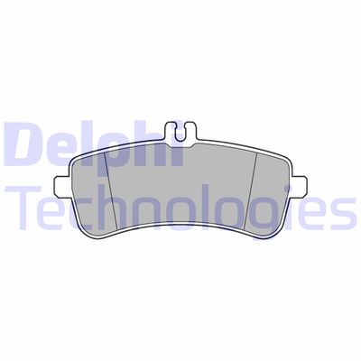 LP3583 DELPHI Комплект тормозных колодок, дисковый тормоз
