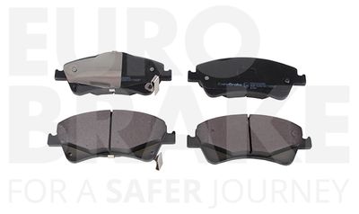 5502224585 EUROBRAKE Комплект тормозных колодок, дисковый тормоз