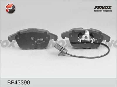 BP43390 FENOX Комплект тормозных колодок, дисковый тормоз