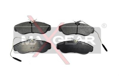 190663 MAXGEAR Комплект тормозных колодок, дисковый тормоз
