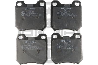 9480 OPTIMAL Комплект тормозных колодок, дисковый тормоз