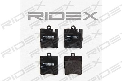 402B0120 RIDEX Комплект тормозных колодок, дисковый тормоз