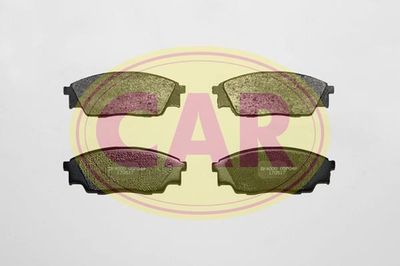 PNT940 CAR Комплект тормозных колодок, дисковый тормоз