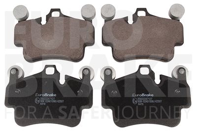 55022247127 EUROBRAKE Комплект тормозных колодок, дисковый тормоз