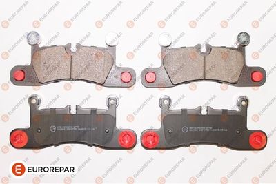 1639379380 EUROREPAR Комплект тормозных колодок, дисковый тормоз