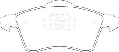 363710201196 MAGNETI MARELLI Комплект тормозных колодок, дисковый тормоз