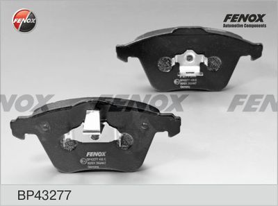 BP43277 FENOX Комплект тормозных колодок, дисковый тормоз