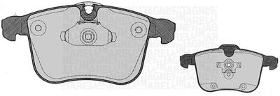 363916060612 MAGNETI MARELLI Комплект тормозных колодок, дисковый тормоз