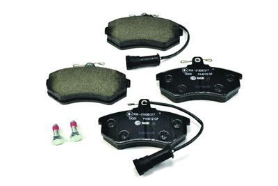 8DB355017651 HELLA PAGID Комплект тормозных колодок, дисковый тормоз