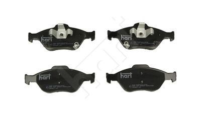 223167 HART Комплект тормозных колодок, дисковый тормоз