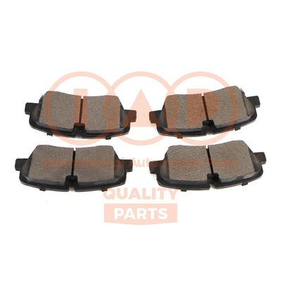 70407163 IAP QUALITY PARTS Комплект тормозных колодок, дисковый тормоз