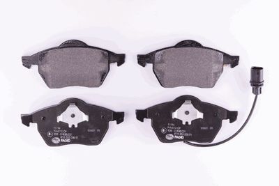 8DB355008911 HELLA PAGID Комплект тормозных колодок, дисковый тормоз