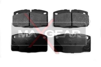 190458 MAXGEAR Комплект тормозных колодок, дисковый тормоз
