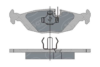 SP146PR SCT - MANNOL Комплект тормозных колодок, дисковый тормоз