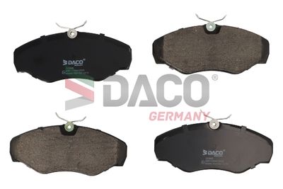 323626 DACO Germany Комплект тормозных колодок, дисковый тормоз