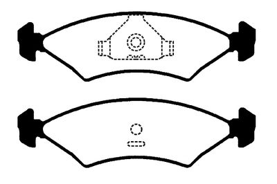 RA02900 RAICAM Комплект тормозных колодок, дисковый тормоз