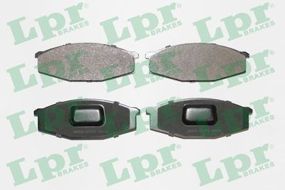 05P575 LPR Комплект тормозных колодок, дисковый тормоз