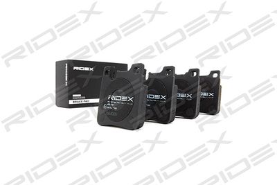 402B0121 RIDEX Комплект тормозных колодок, дисковый тормоз