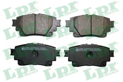05P2202 LPR Комплект тормозных колодок, дисковый тормоз