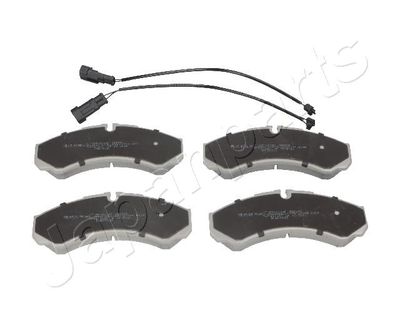 PP100AF JAPANPARTS Комплект тормозных колодок, дисковый тормоз