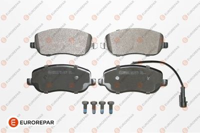 1617281180 EUROREPAR Комплект тормозных колодок, дисковый тормоз