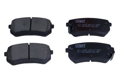 193647 MAXGEAR Комплект тормозных колодок, дисковый тормоз