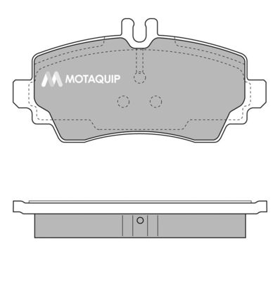 LVXL232 MOTAQUIP Комплект тормозных колодок, дисковый тормоз