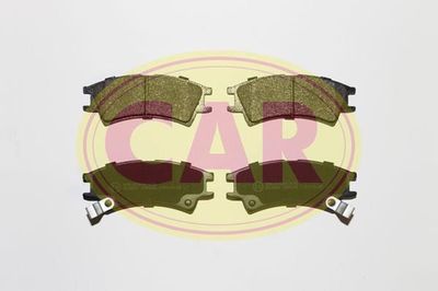 PNT596 CAR Комплект тормозных колодок, дисковый тормоз