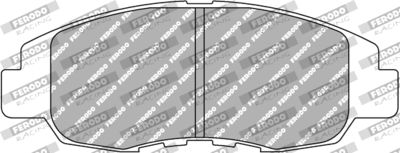 FCP761H FERODO RACING Комплект тормозных колодок, дисковый тормоз