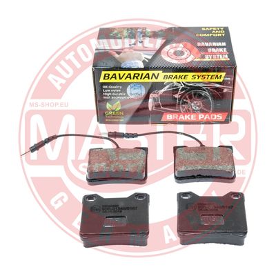 K6040592 MASTER-SPORT GERMANY Комплект тормозных колодок, дисковый тормоз